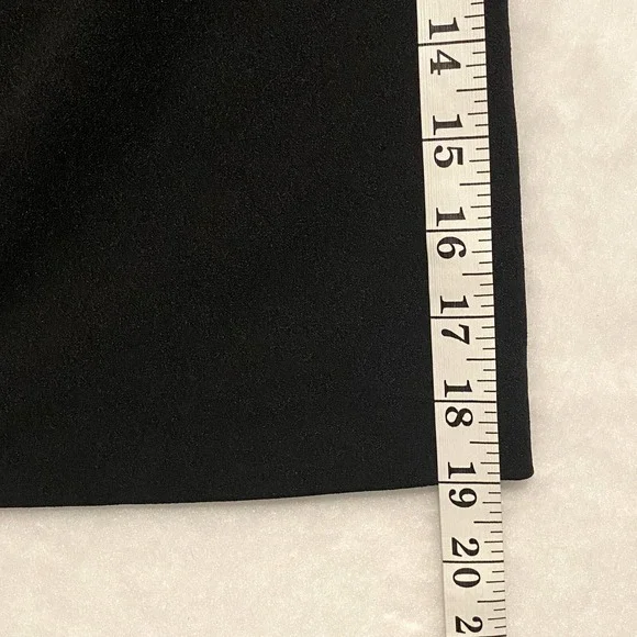 Simply Vera Wang Black Dress Mid-Sleeve Black Dress size Large - Picture 2 of 9